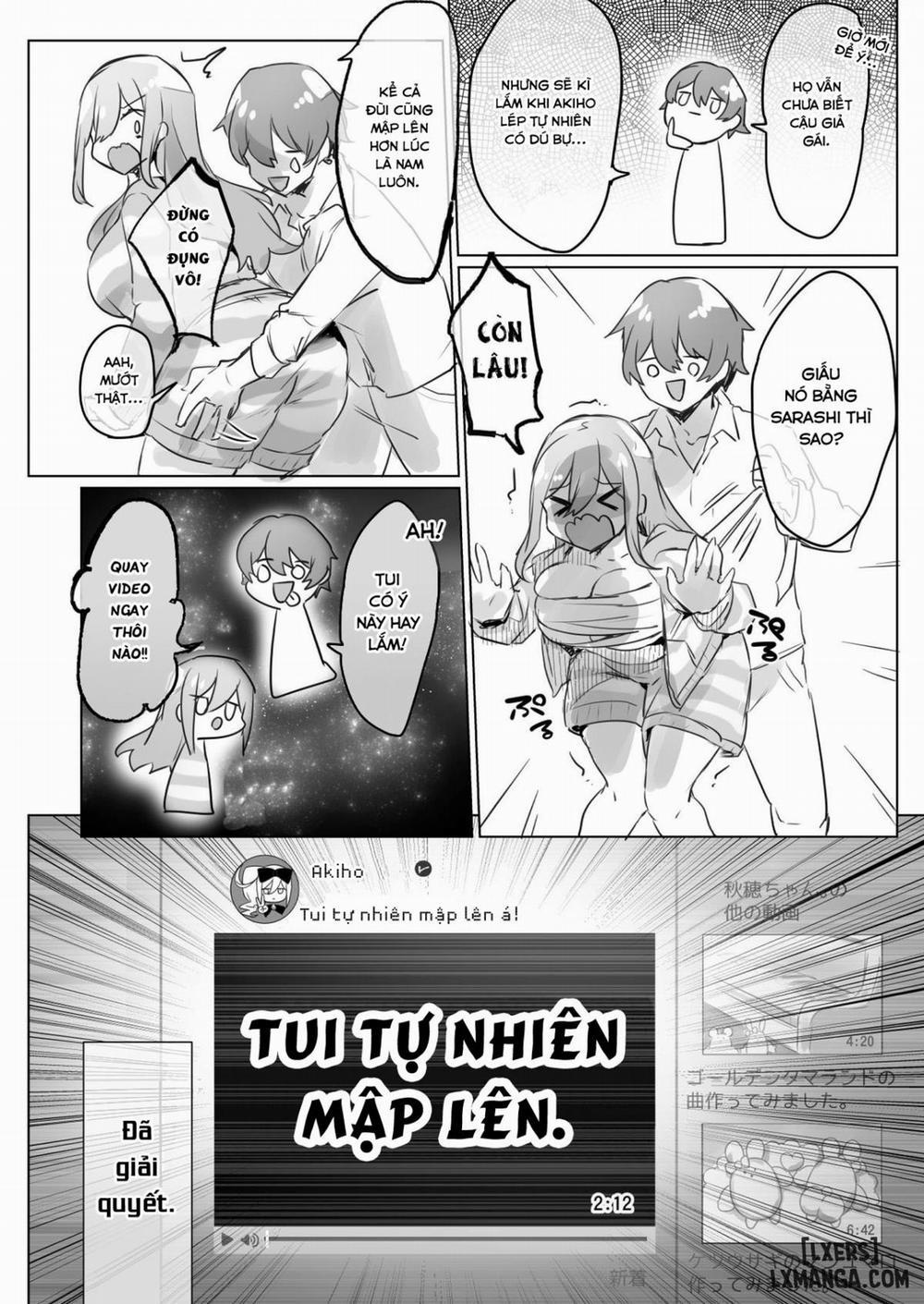 Josou Haishin-nushi wa Onee-chan ni Naritai Oneshot trang 37