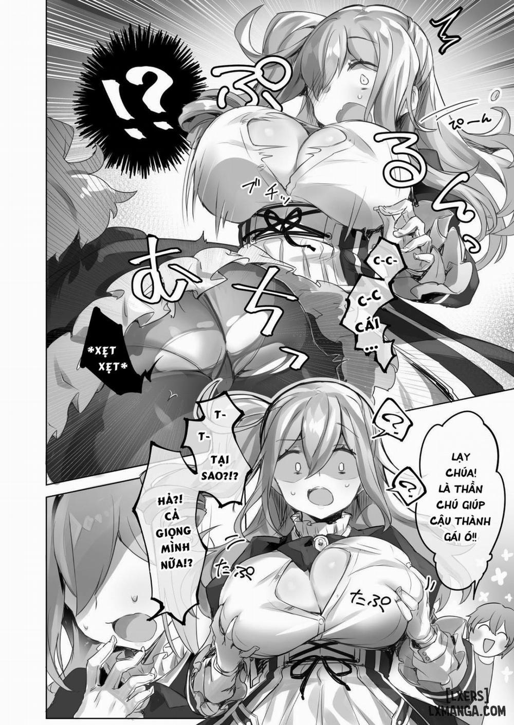 Josou Haishin-nushi wa Onee-chan ni Naritai Oneshot trang 9