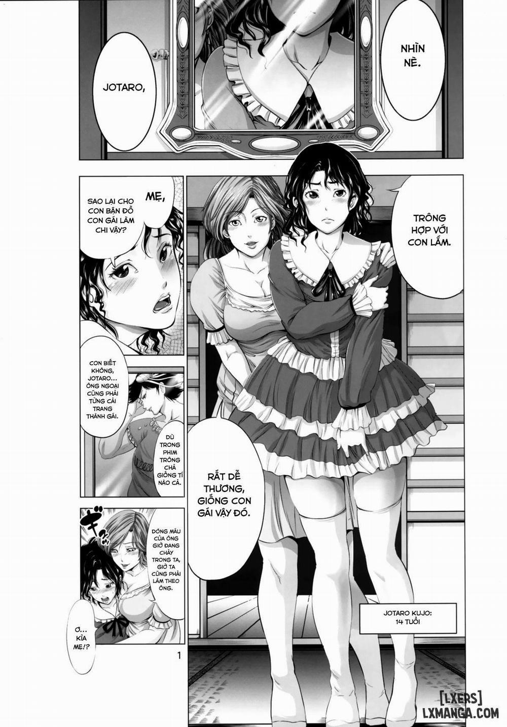 Jotaro ga Holy ni Josou Nikubenki ni Sareta Ken Oneshot trang 1