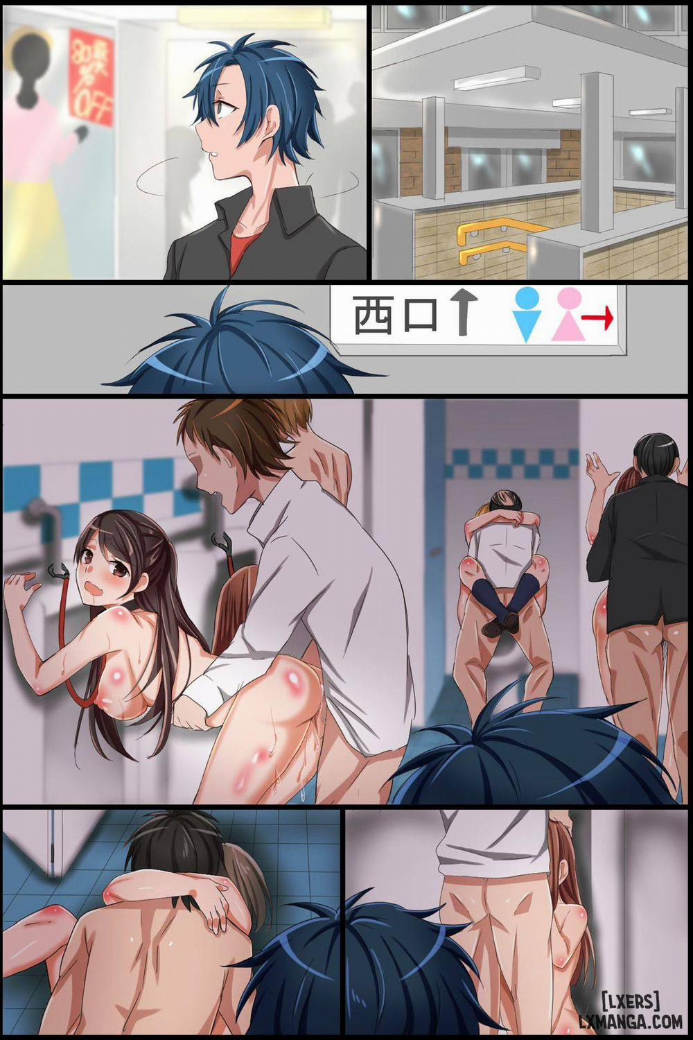 Joushiki Henkan Appli ~ Ecchi o Suru no ga Joushiki to Natta Sekai Oneshot trang 26