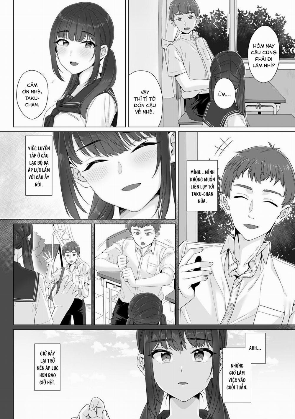 Junboku Joshikousei wa Oyaji Iro ni Somerarete Comic Ban 2 trang 3
