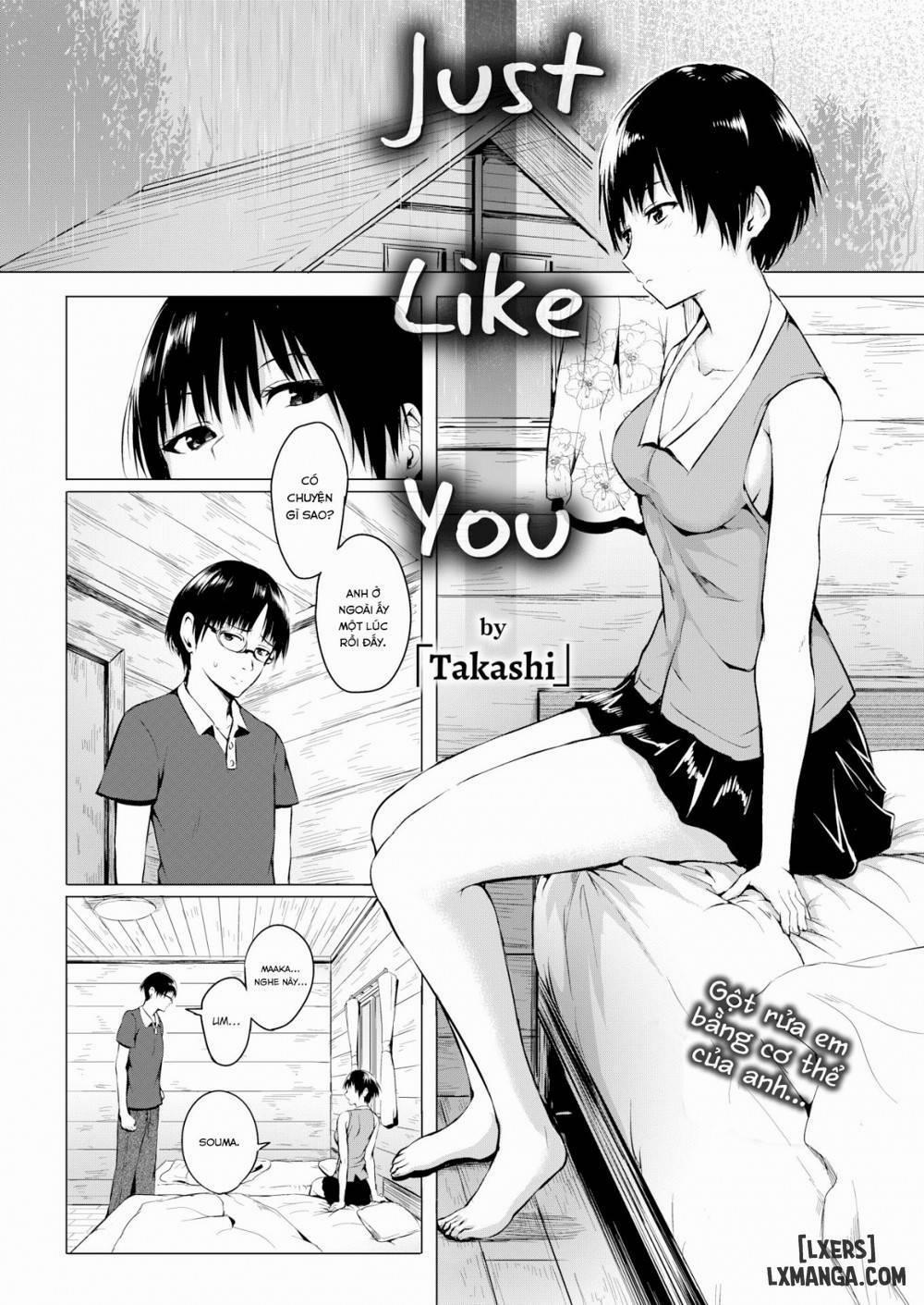 Just like you Oneshot trang 1