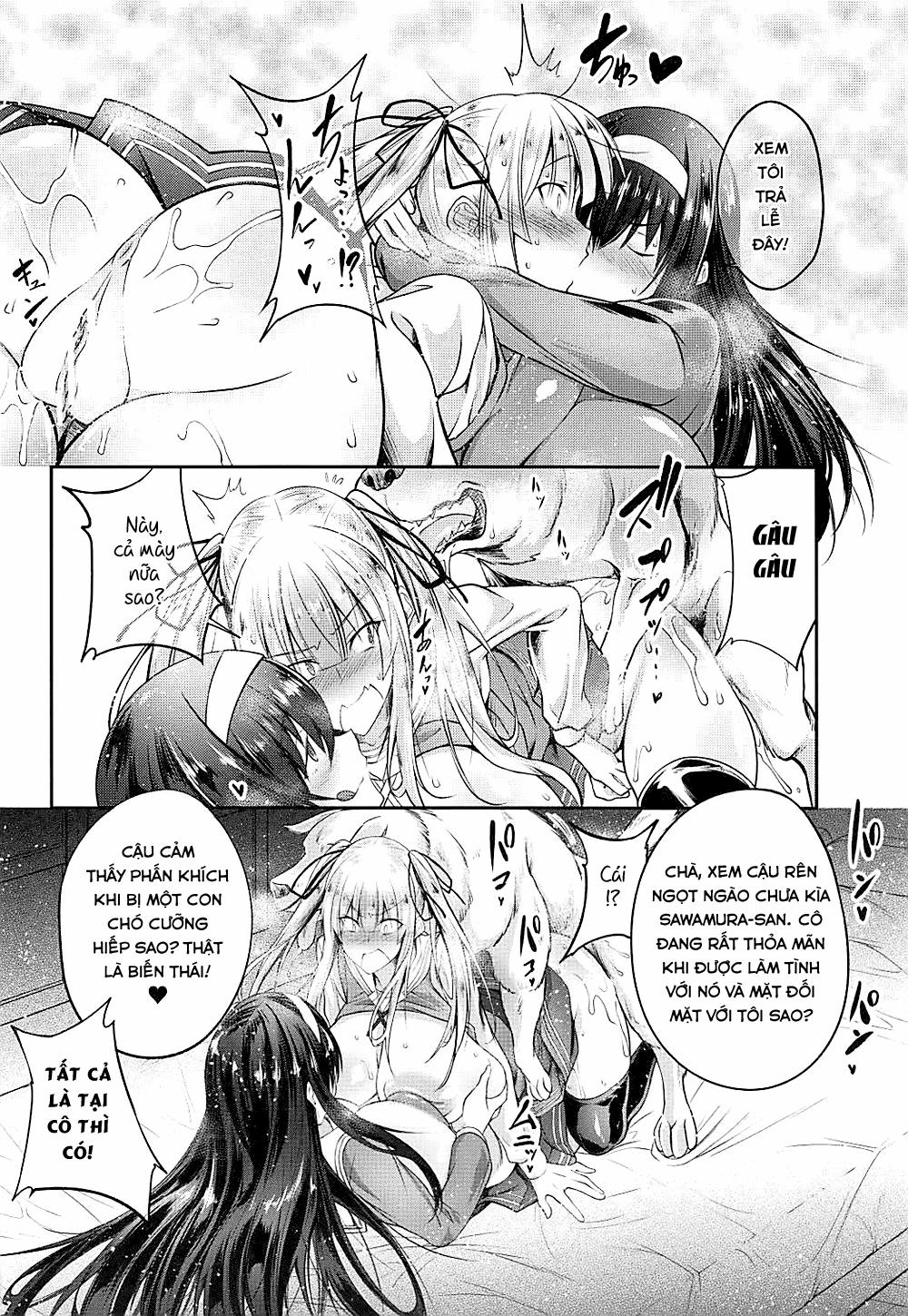 Juukan Kanojo no Tsukurikata 2 (Saenai Heroine no Sodatekata) Oneshot trang 14