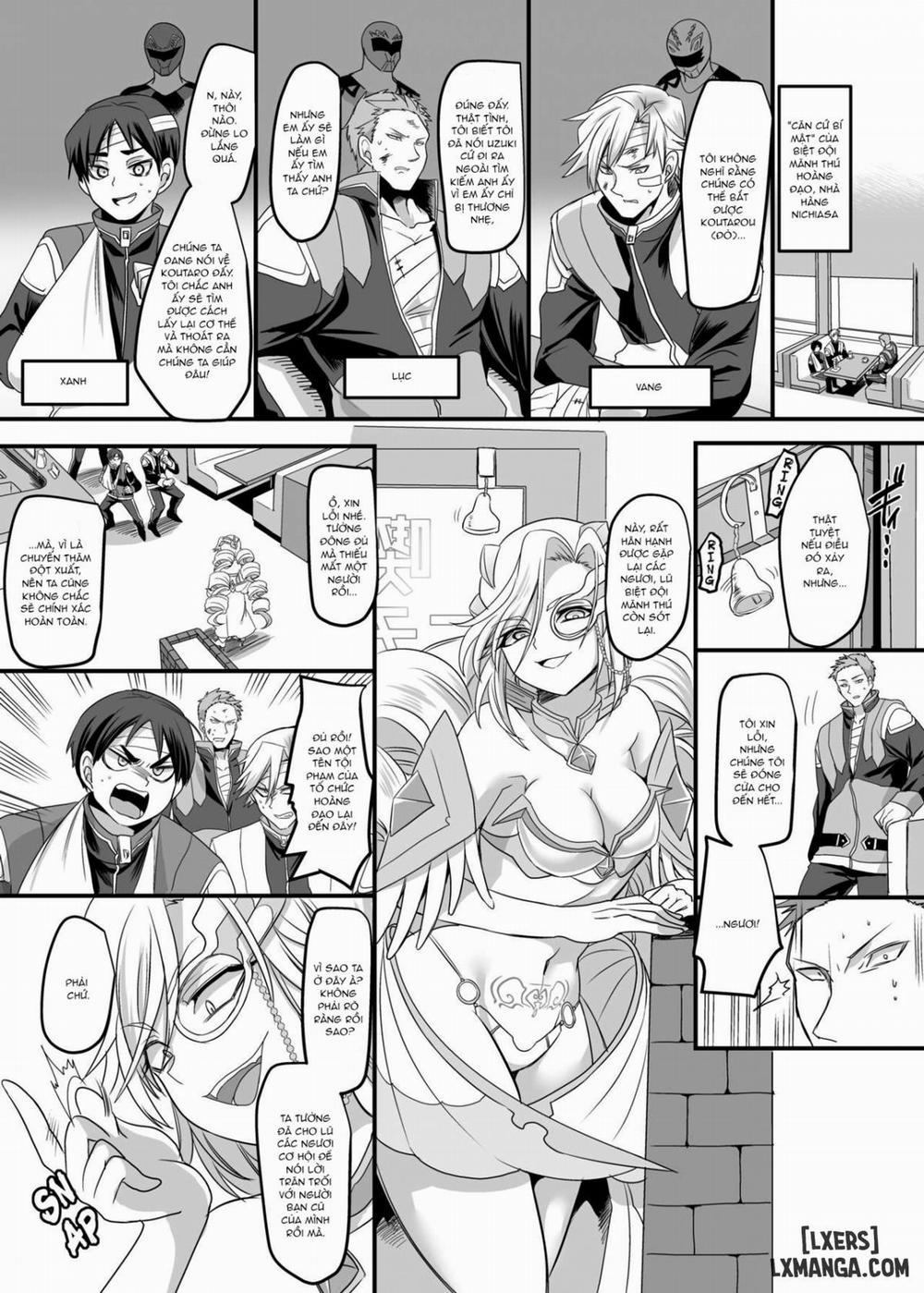 Juunishin Tiger Red ~Otosare Yuganda Seigi No Yukukata Oneshot trang 32