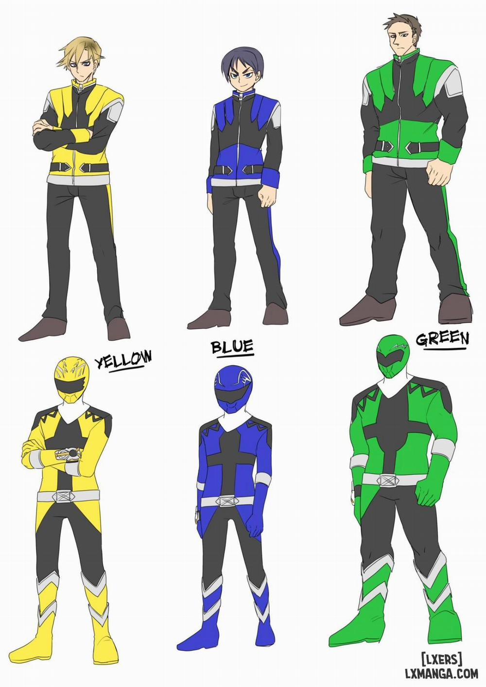 Juunishin Tiger Red ~Otosare Yuganda Seigi No Yukukata Oneshot trang 44