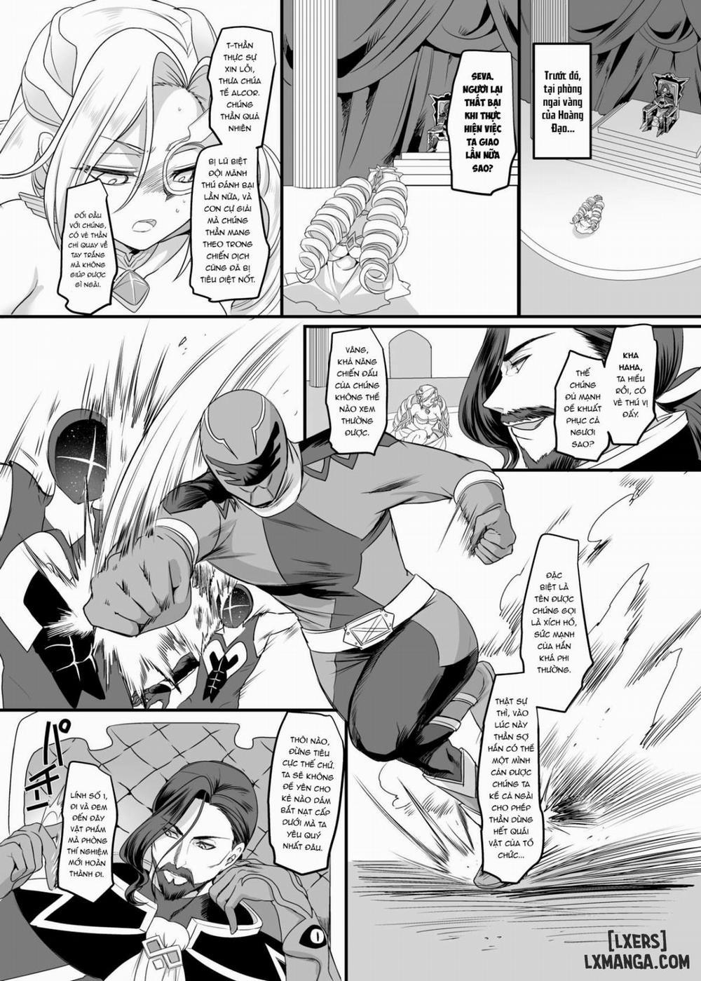 Juunishin Tiger Red ~Otosare Yuganda Seigi No Yukukata Oneshot trang 6