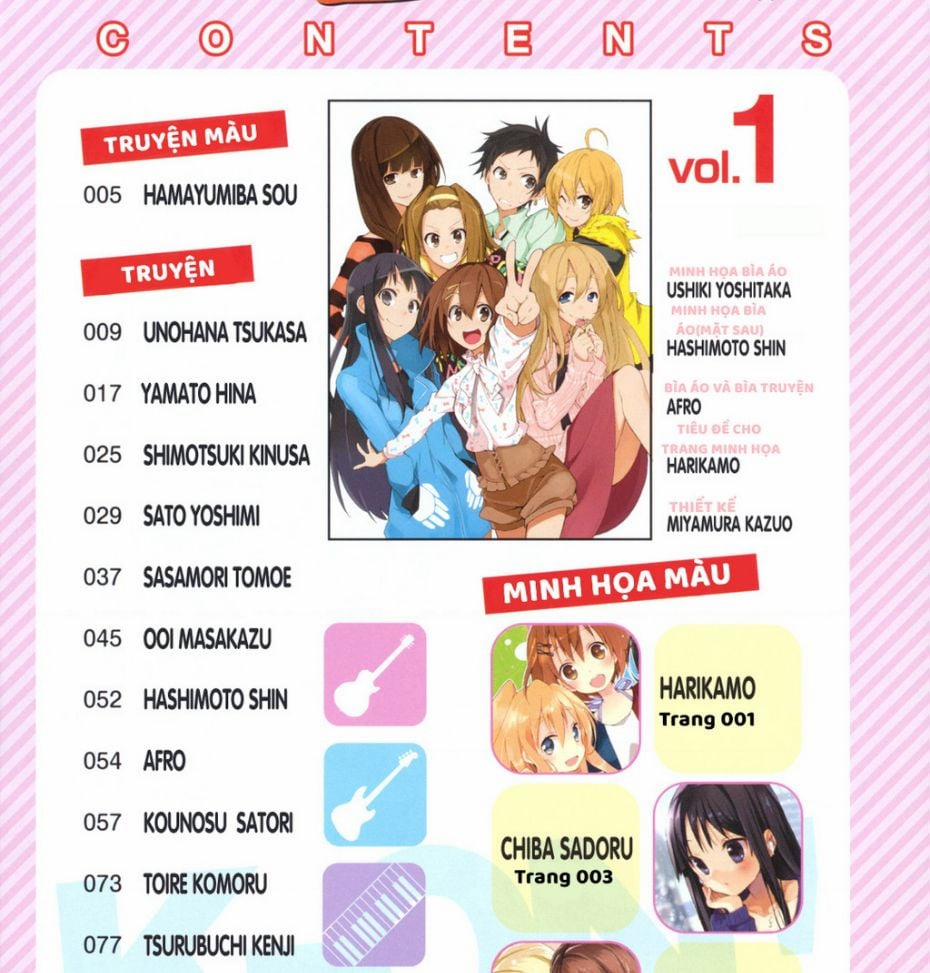 K-On! Story Anthology Comic 1 trang 3