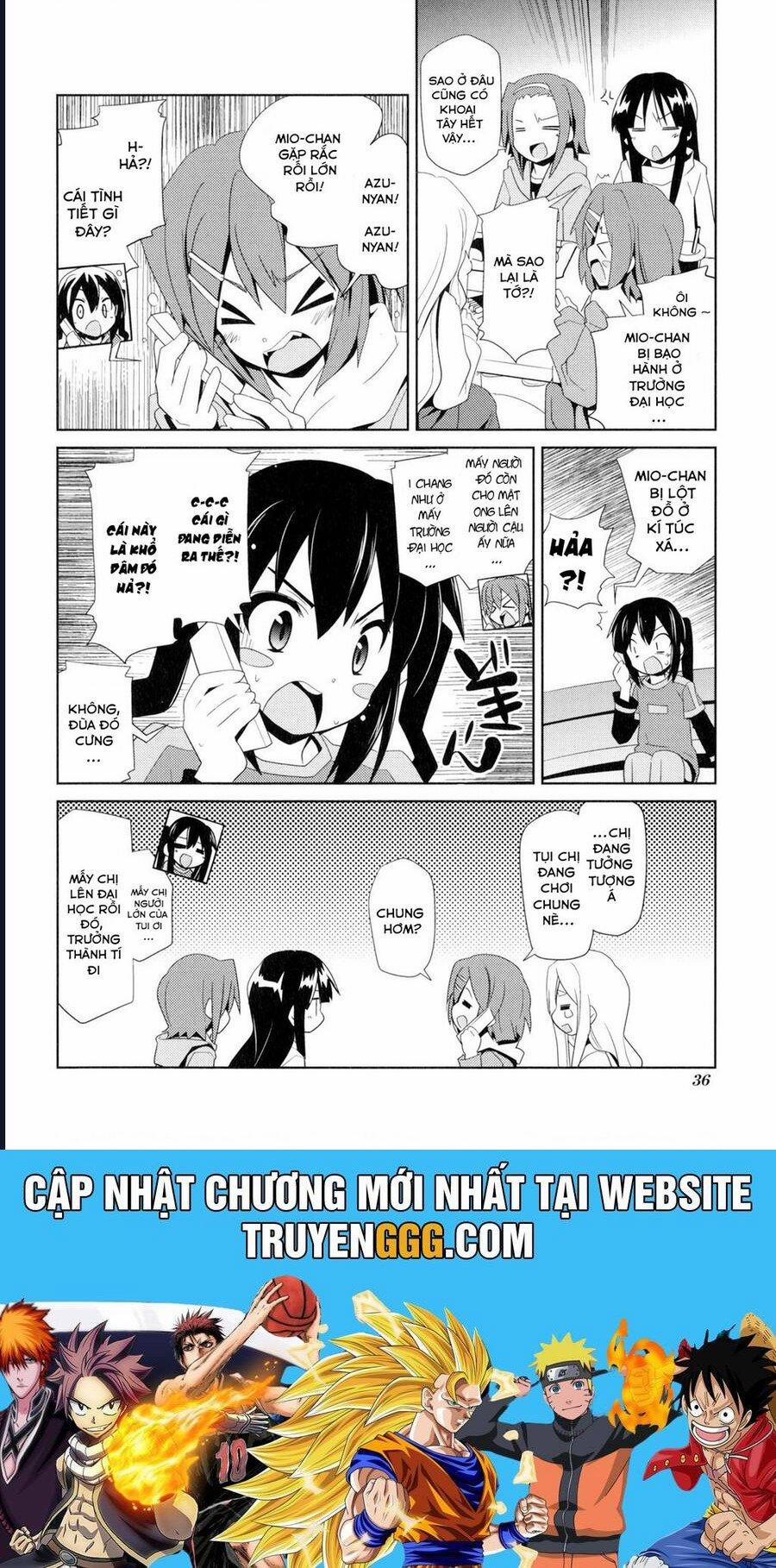 K-On! Story Anthology Comic 5 trang 7