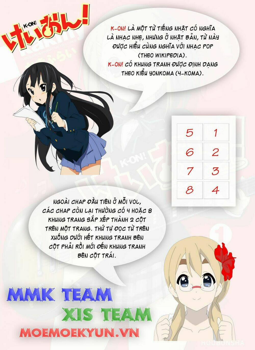 K-On! 4 trang 1