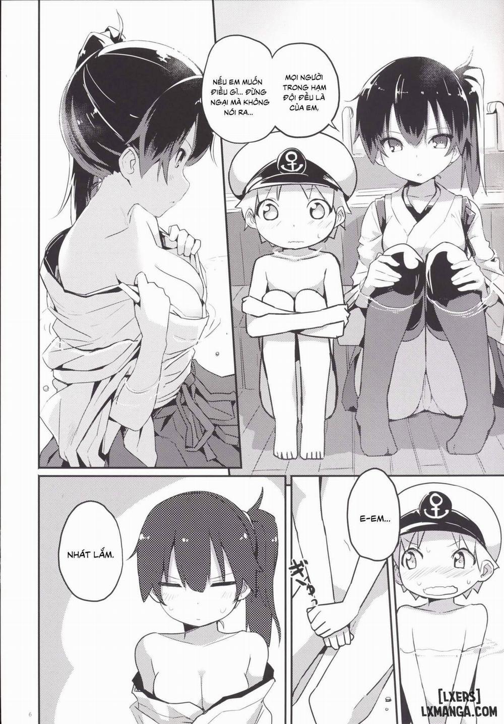 Kaga-san o Chuuha Sasete Shimatte Nyuukyo de H Oneshot trang 6