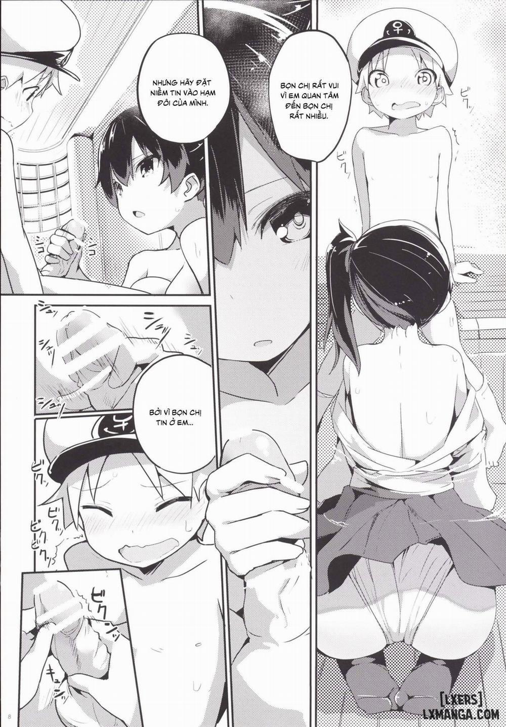 Kaga-san o Chuuha Sasete Shimatte Nyuukyo de H Oneshot trang 8