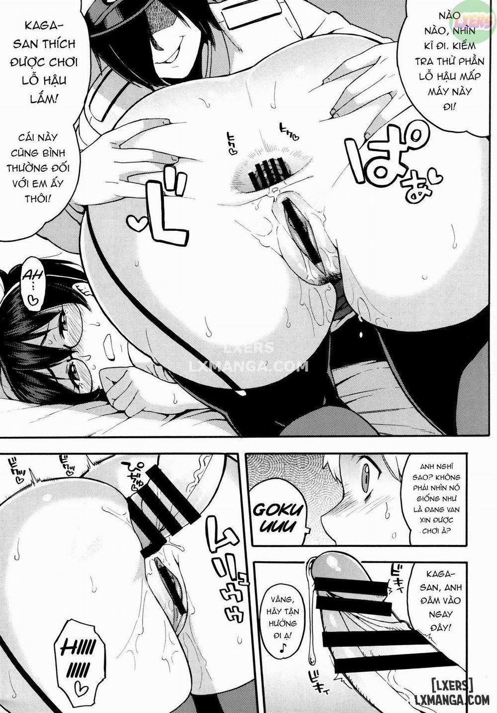 Kaga-sensei's ~First DP lesson Oneshot trang 13