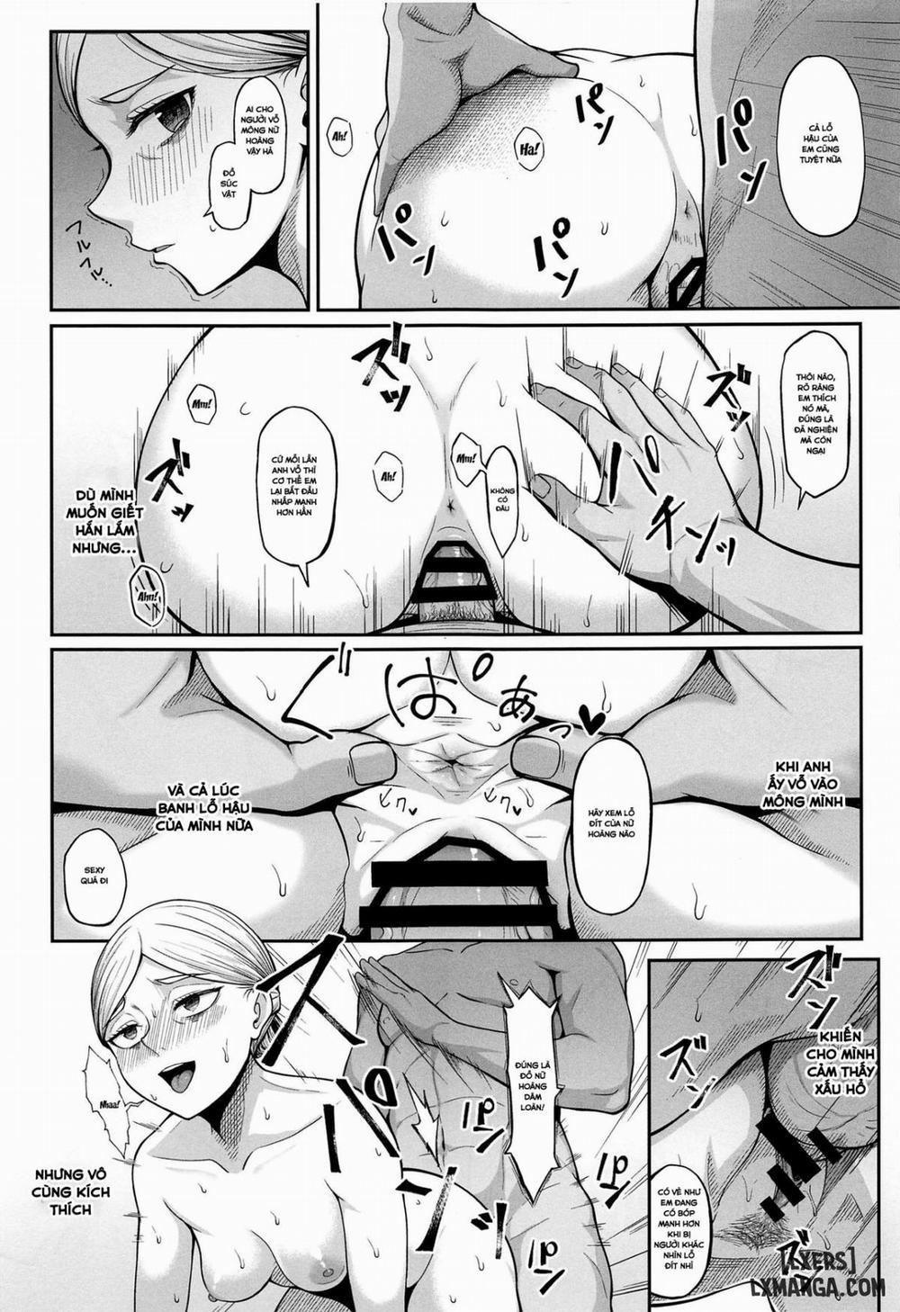 Kairaku Ochi shita Botebara Joou Historia Oneshot trang 12