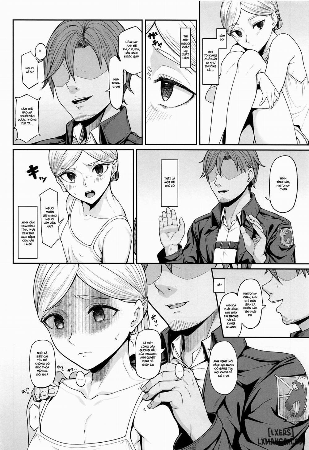 Kairaku Ochi shita Botebara Joou Historia Oneshot trang 3