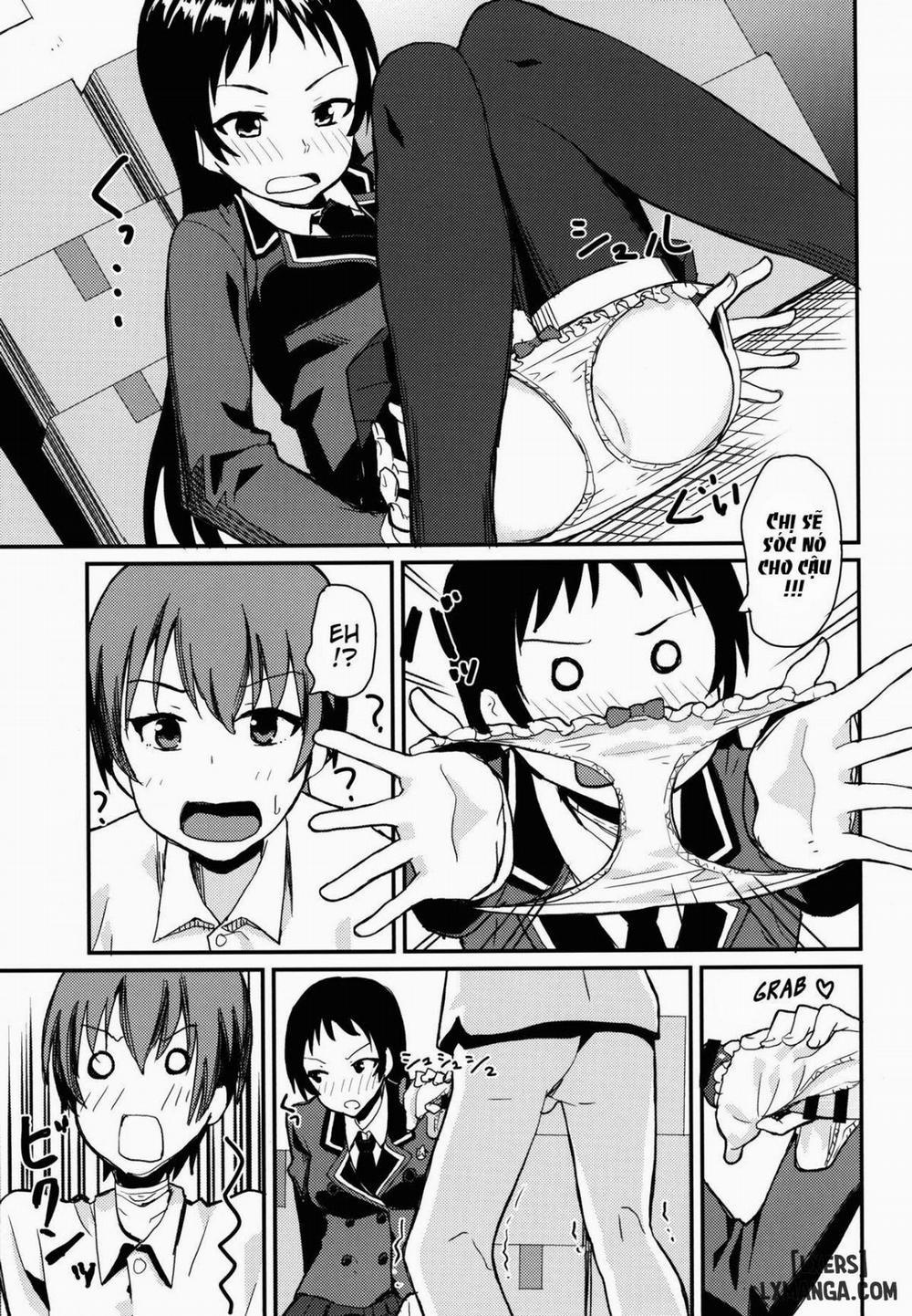 Kajou-senpai ni Chinpo Misete Semattemita Oneshot trang 5