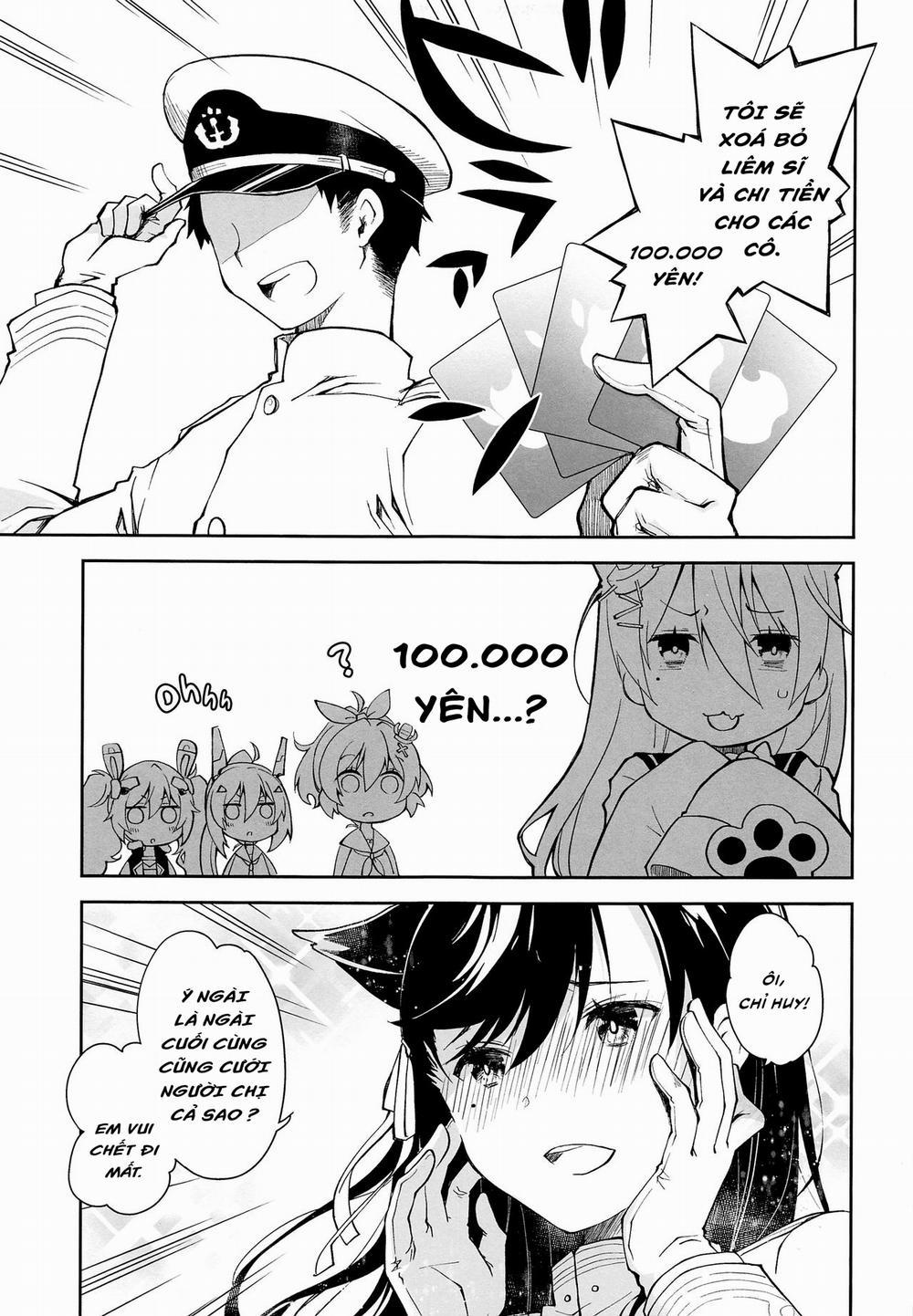 Kakin Shikikan, Fuku o Kau Oneshot trang 4