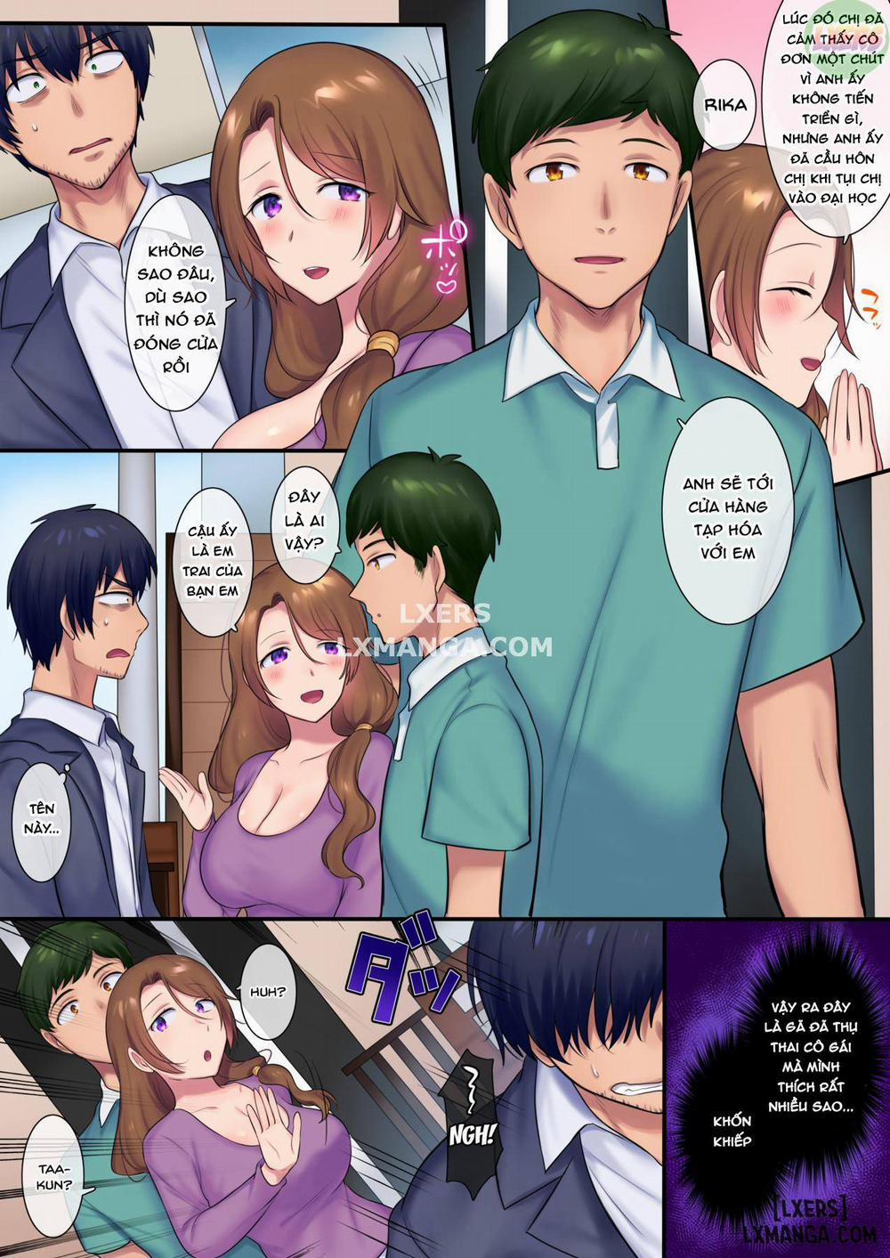 Kako ni Modotte Akogare no Onee-san o Netottemita Oneshot trang 4