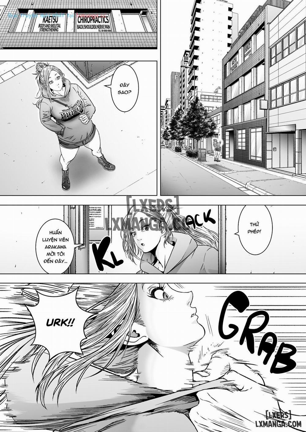 Kakutou Joshi wa Tsuyokunaritai/ Muchimuchi Kakutou Joshi wa Hentai Seitai-shi to Sex shite Tsuyoku naru Oneshot trang 3