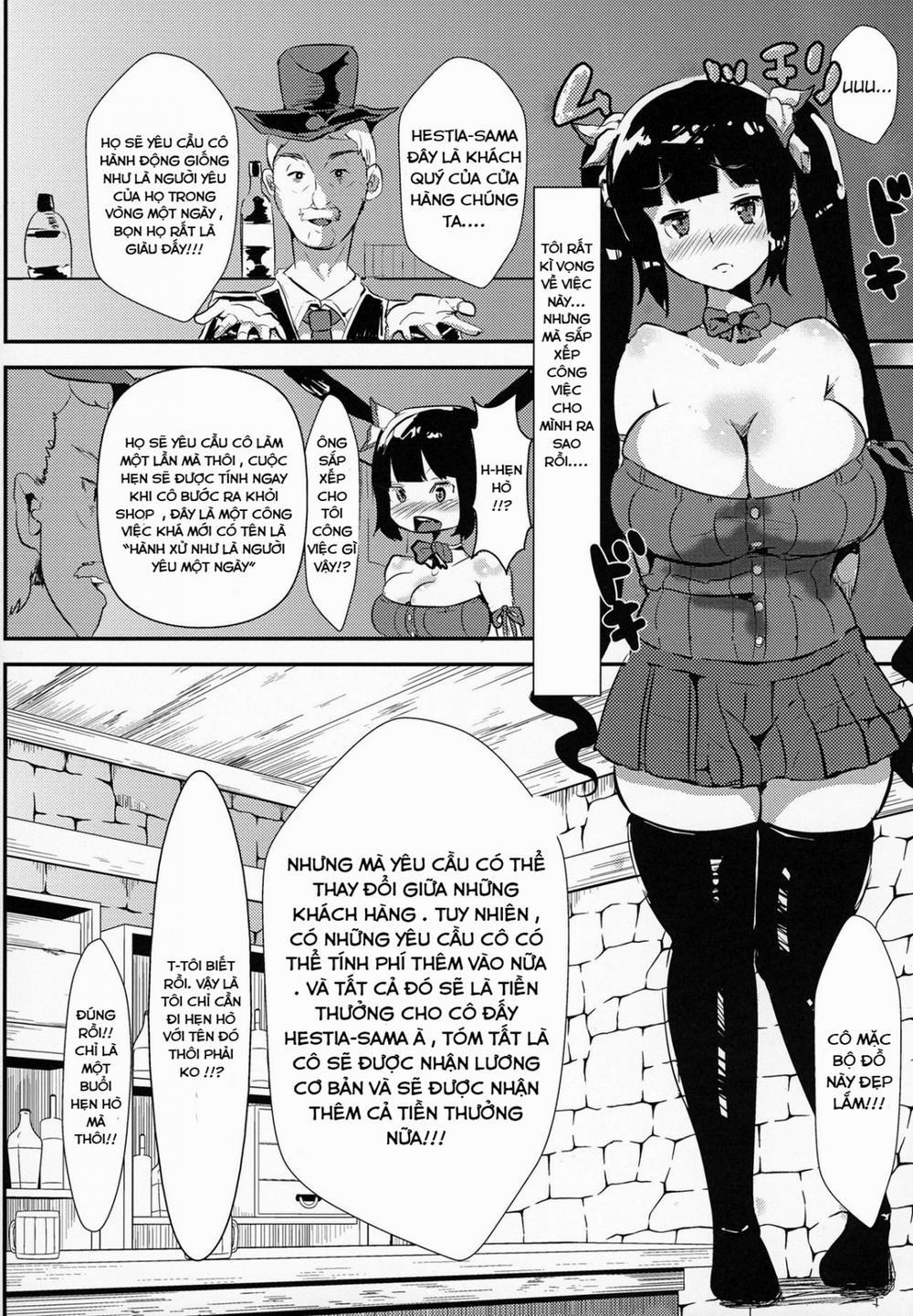 Kamisama Ga Seikatsu Hi O Kasegu Tame Ni Ikenai Baito O Suru No Wa Machigatteiru Darou Ka (Dungeon Ni Deai O Motomeru No Wa Machigatteiru Darou Ka) Oneshot trang 6