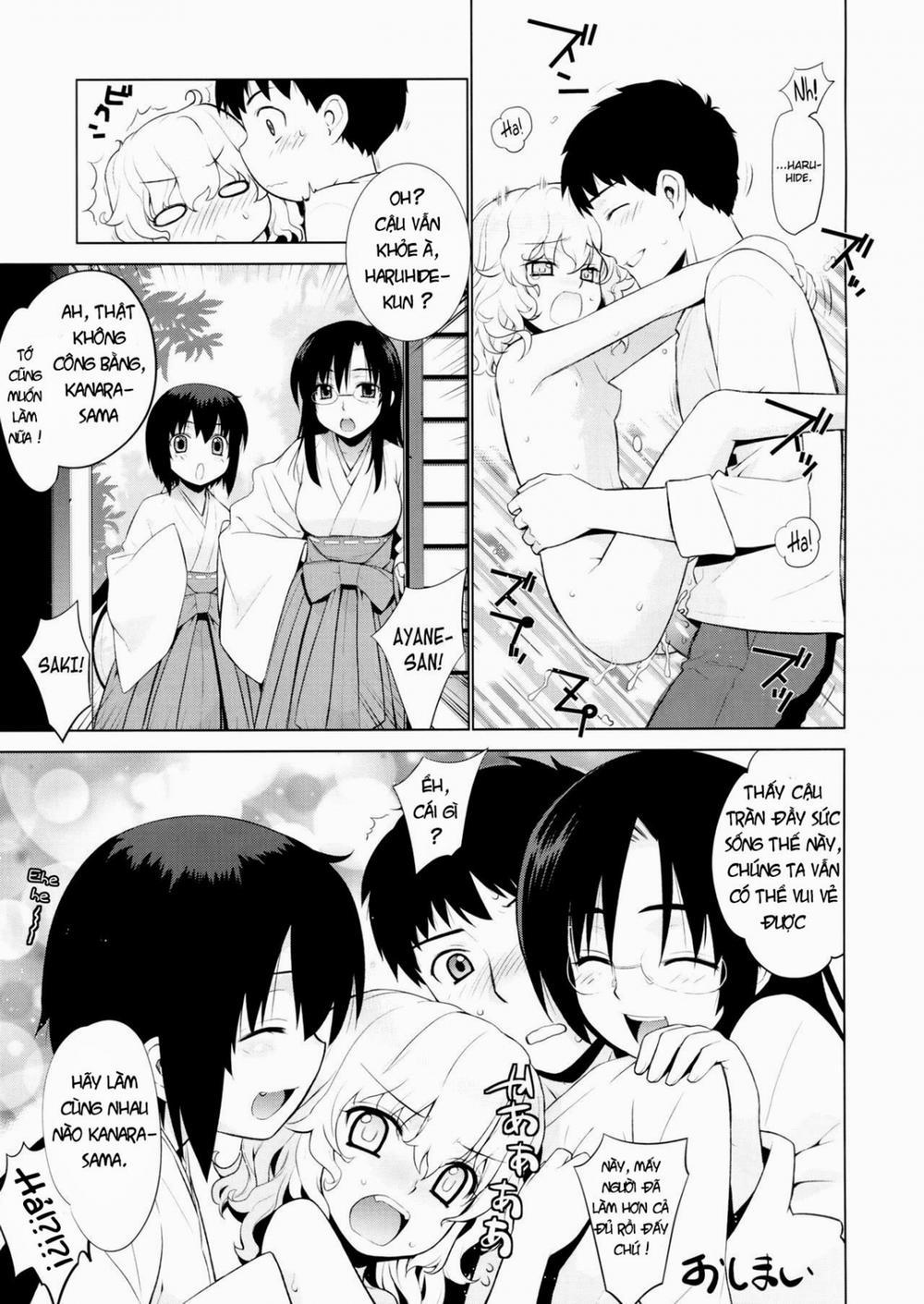 Kanara-sama no Nichijou Go (Tonari no Miko-san wa Minna Warau) Oneshot trang 27