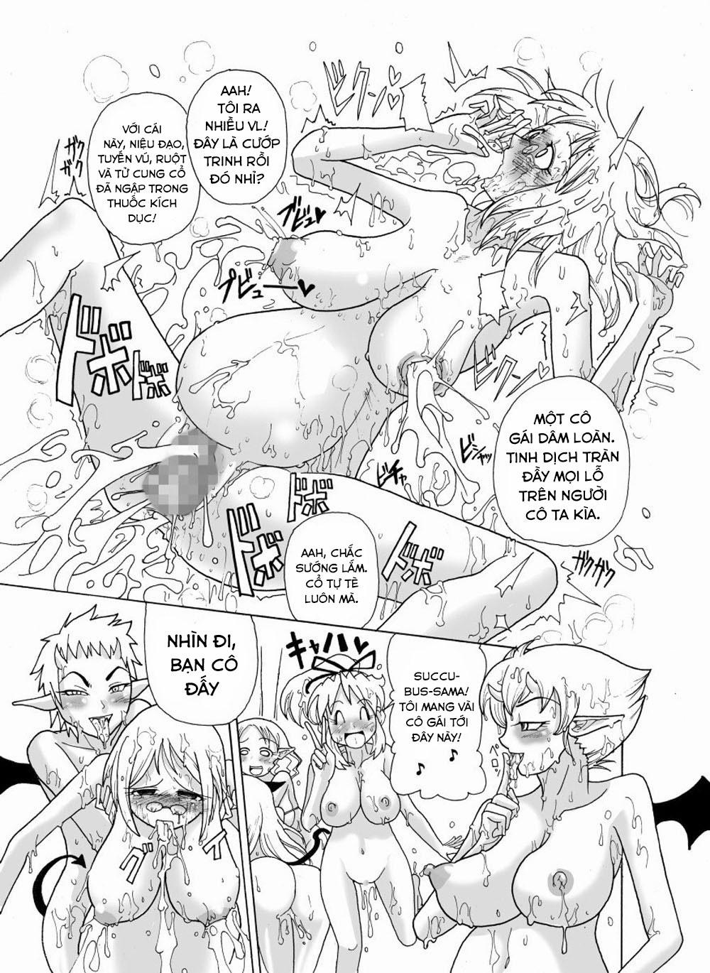 Kankin Tairankou!! Succubus no Kan Oneshot trang 31