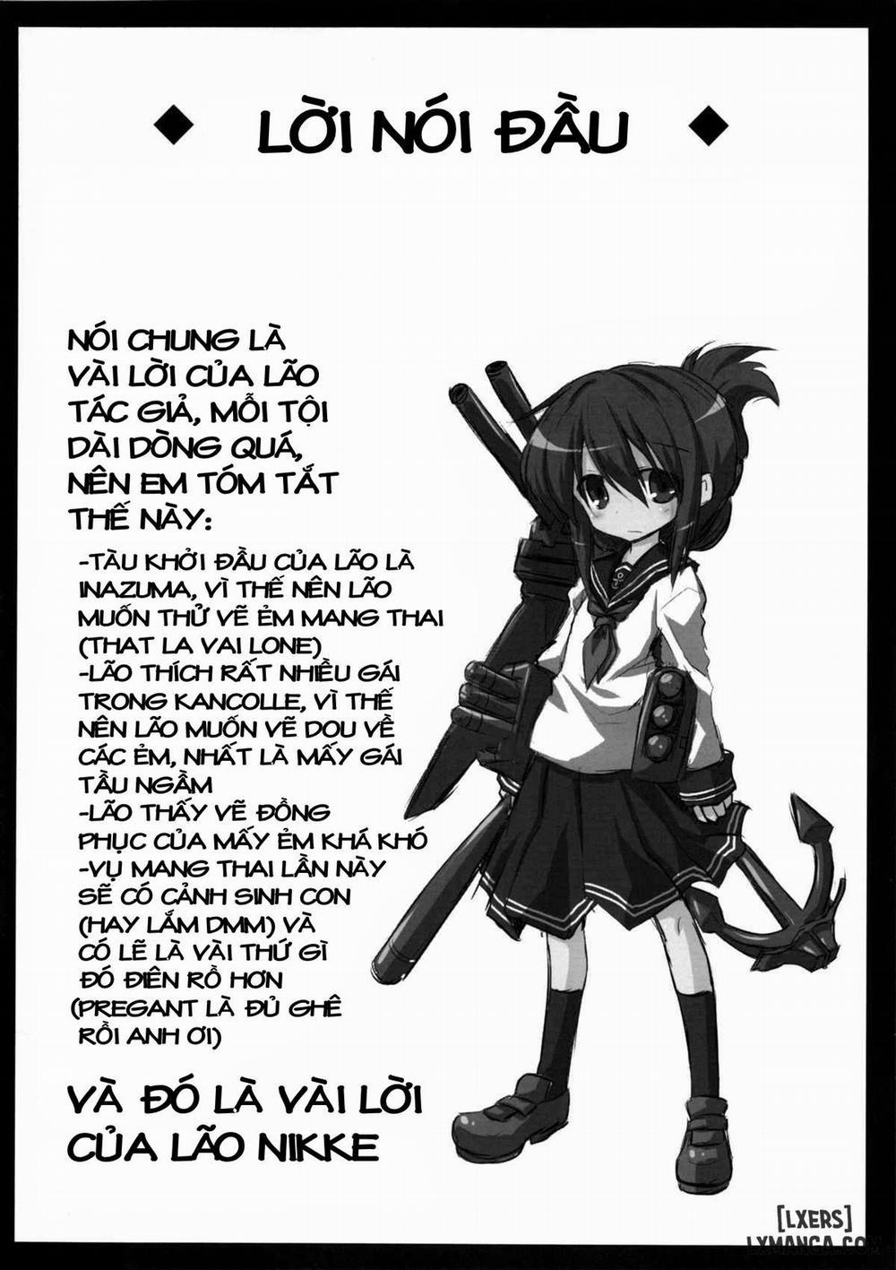 Kanmusu Chakunin Inazuma Oneshot trang 3