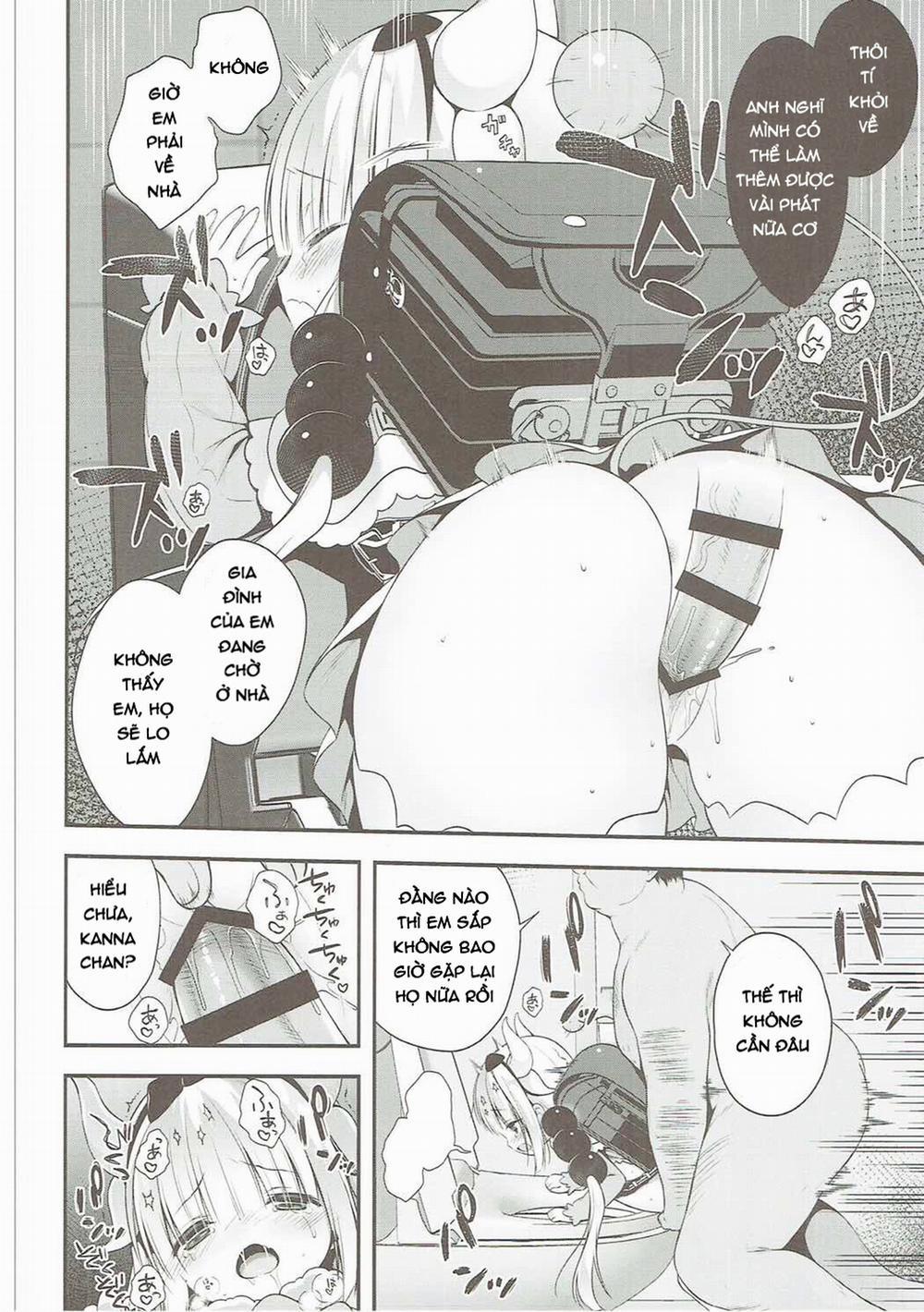 Kanna-chan wa Hatsujouki (Kobayashi-san-chi no Maid Dragon) Oneshot trang 9