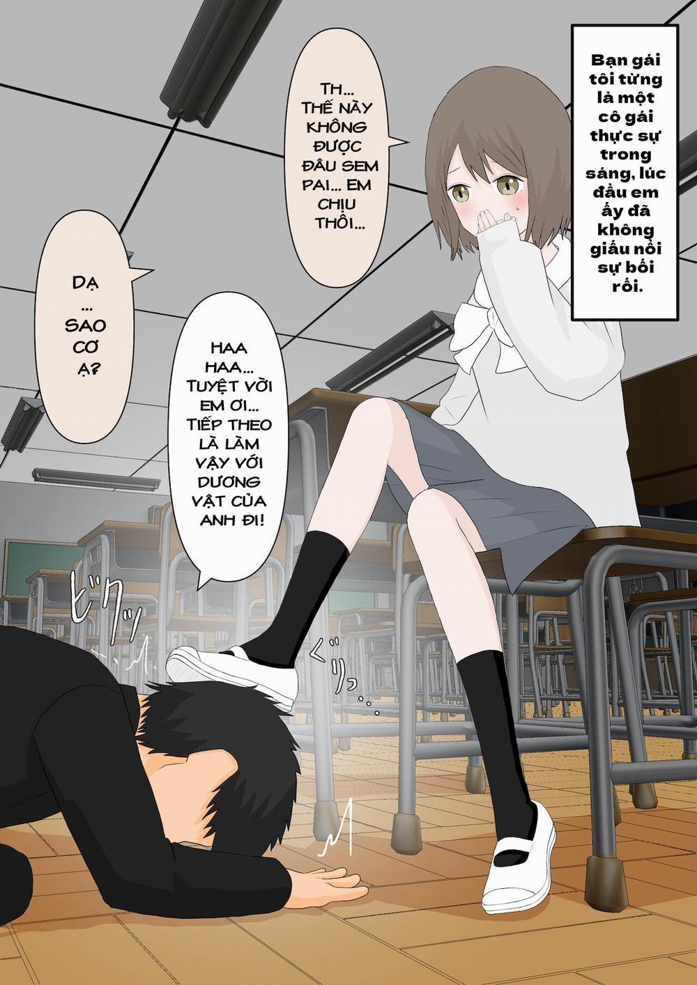 Kanojo ni Ningen no Songen o Fuminijirareru Oneshot trang 19