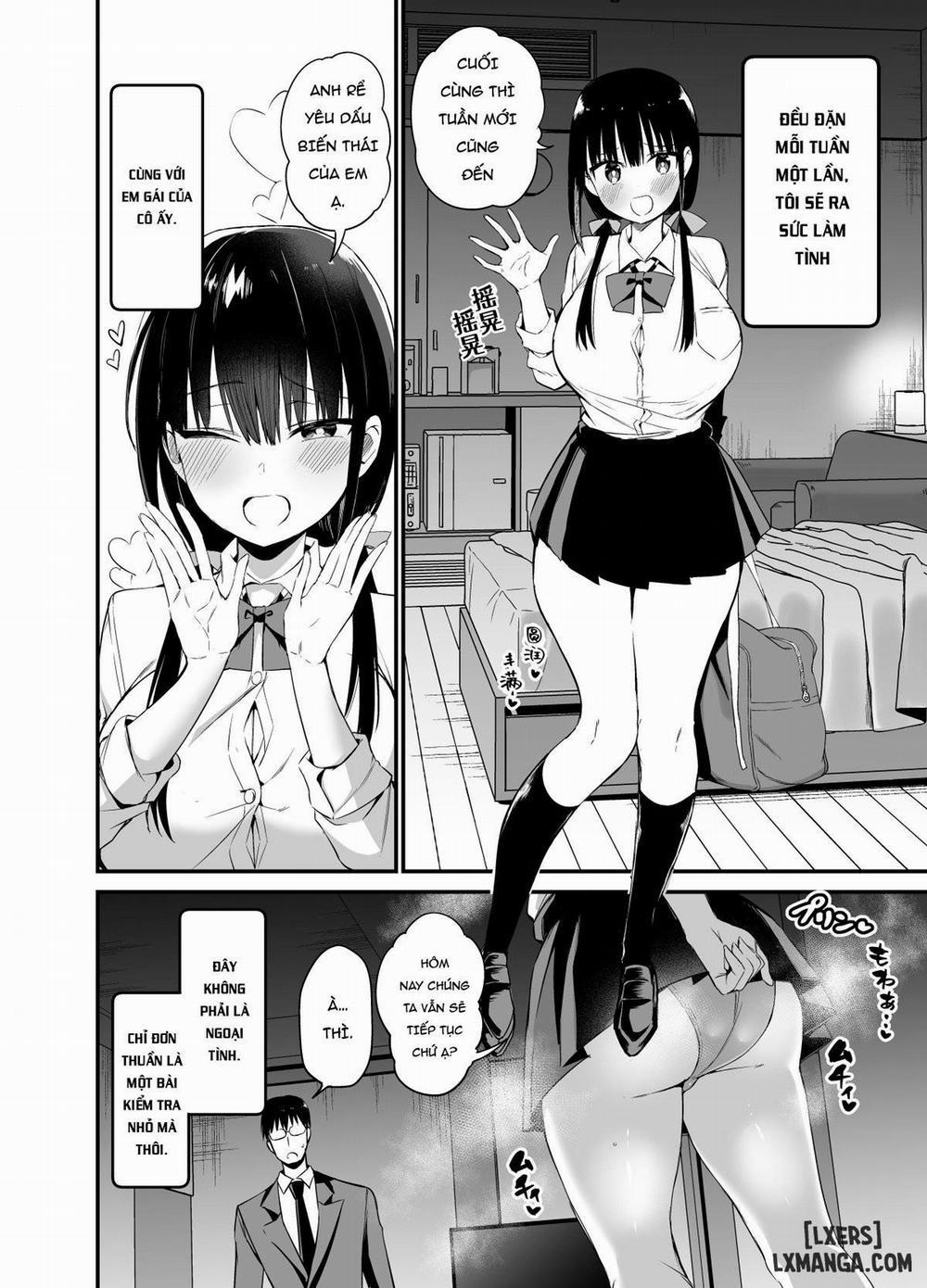 Kanojo no Imouto ga Kyonyuu MiniSkir JK de Koakuma-kei 4 Oneshot trang 4