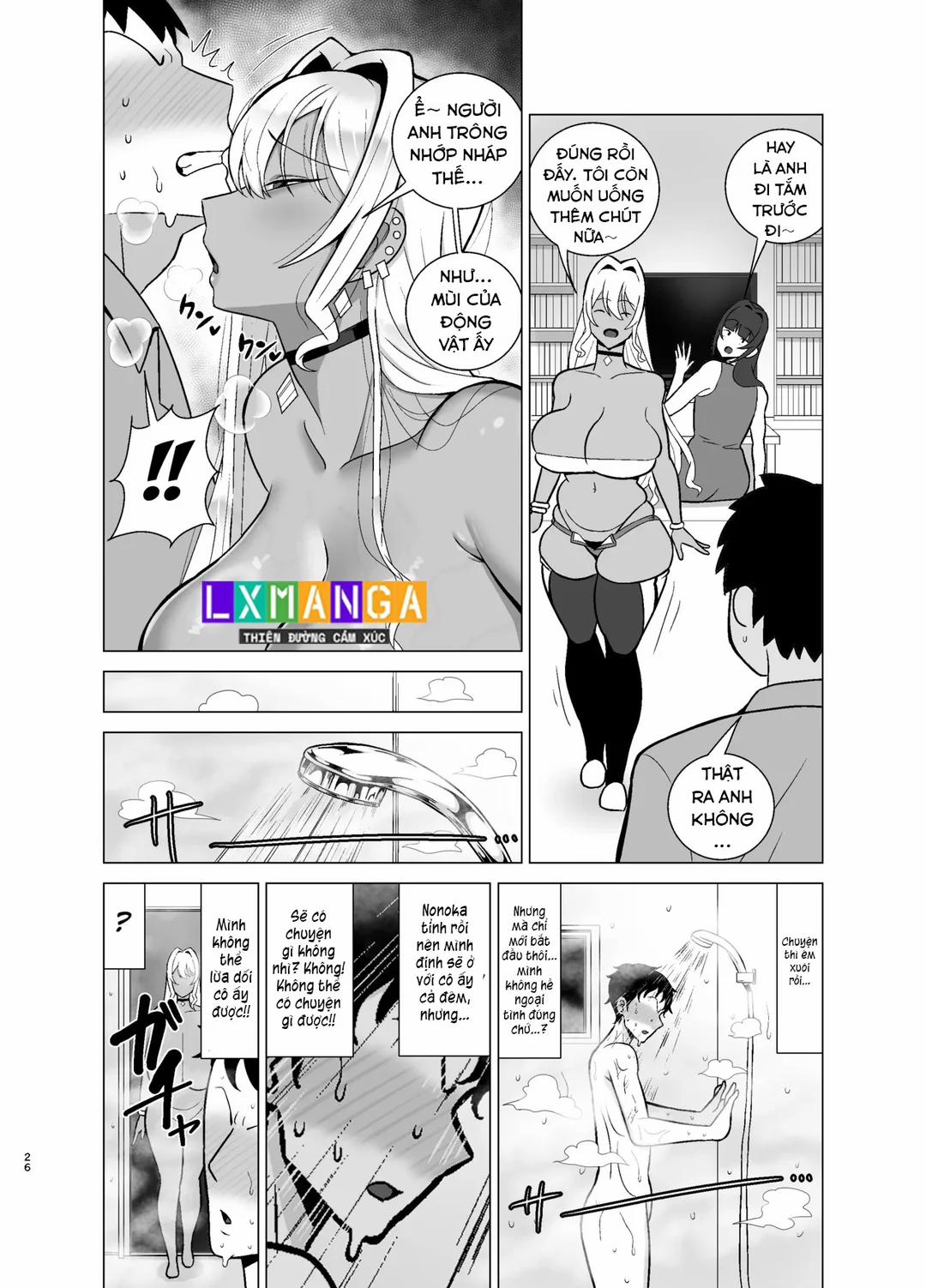 Kanojo no Tomodachi wa Dosukebe Kasshoku Gal Oneshot trang 26
