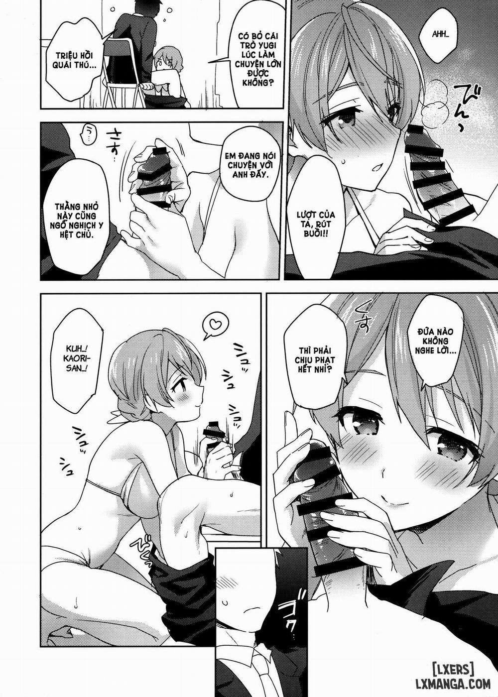 Kaori-san no Mizugi ni Muramura Shitara Oneshot trang 9