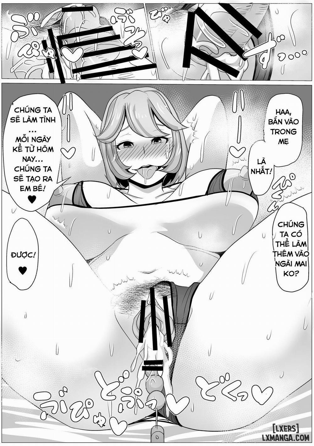 Karada no Kankei Mocchatta Okaasan to Nashi Kuzushiteki ni Kodzukuri Hajimechatta Hanashi Oneshot trang 41