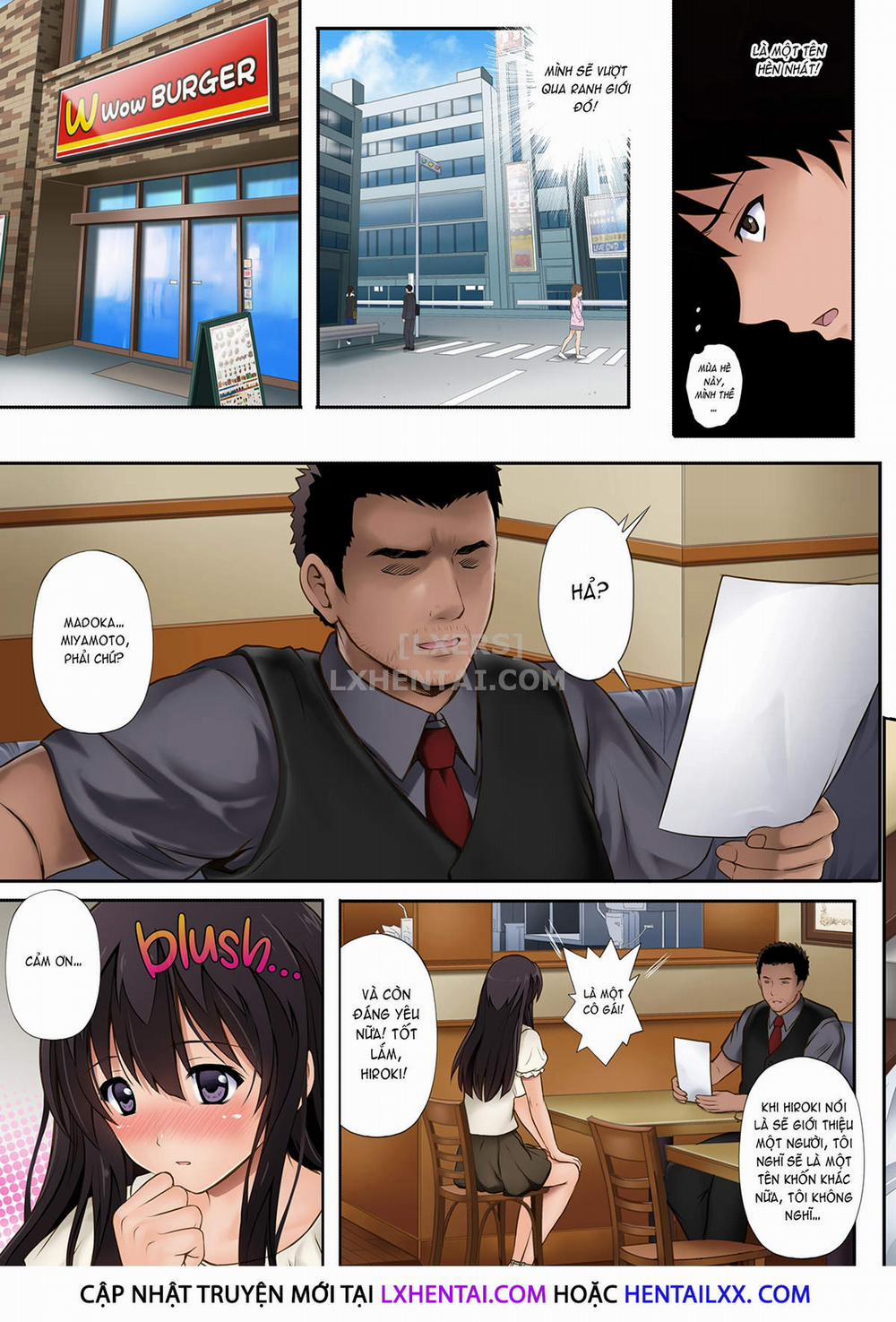 Kare to Watashi to Tenchou no Shinya Kinmu 1 0 Không che trang 9