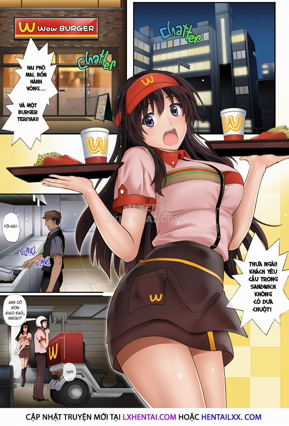 Kare to Watashi to Tenchou no Shinya Kinmu 1 - Không che trang 11