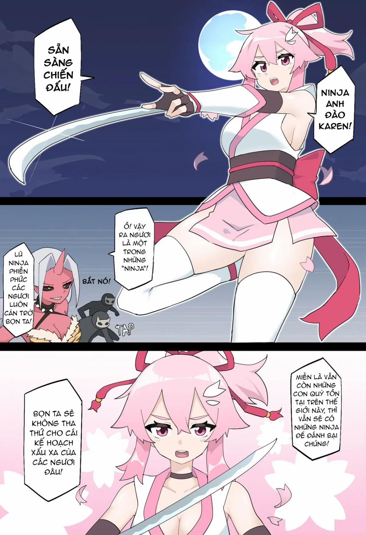 Karen The Flower Kunoichi [Hana No Kunoichi Karen Daiikkan] 1 trang 8