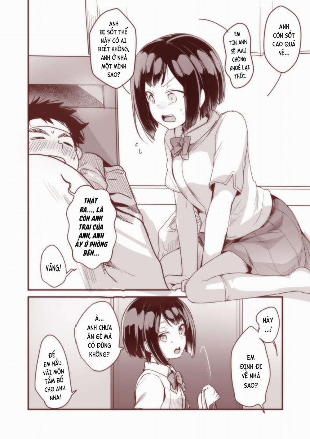 Kareshi no Omimai ni, to Misekakete Sono Aniki to no Uwaki Sex ga Mokuteki datt Oneshot 3 trang 0