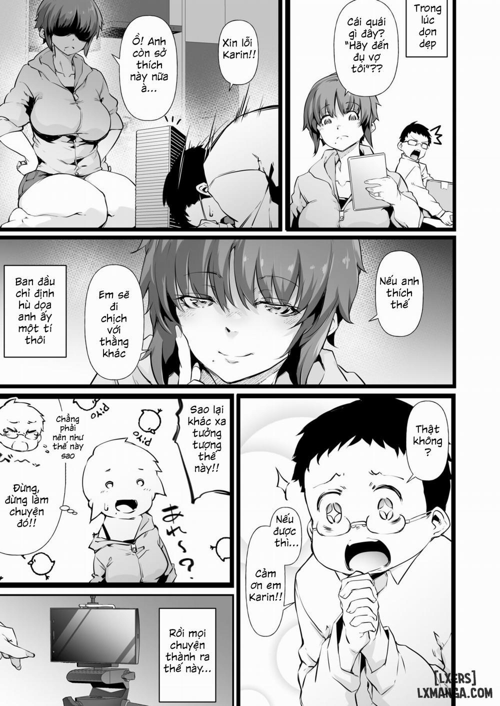 Karin-san no Himitsu no Kao to Ikenai Douga 1 trang 3