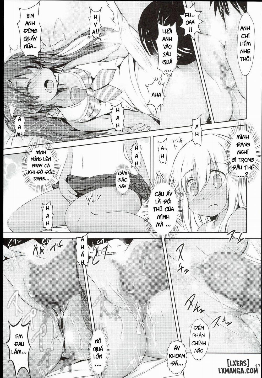 Kasshoku Musume wa Sekkyokuteki Oneshot trang 15