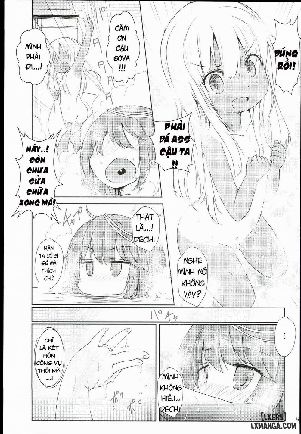 Kasshoku Musume wa Sekkyokuteki Oneshot trang 7