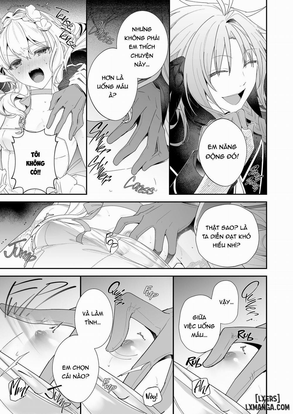 Katabasis: The Manor in the Darkness Chọn Uống máu hay "Sung sướng" trang 1