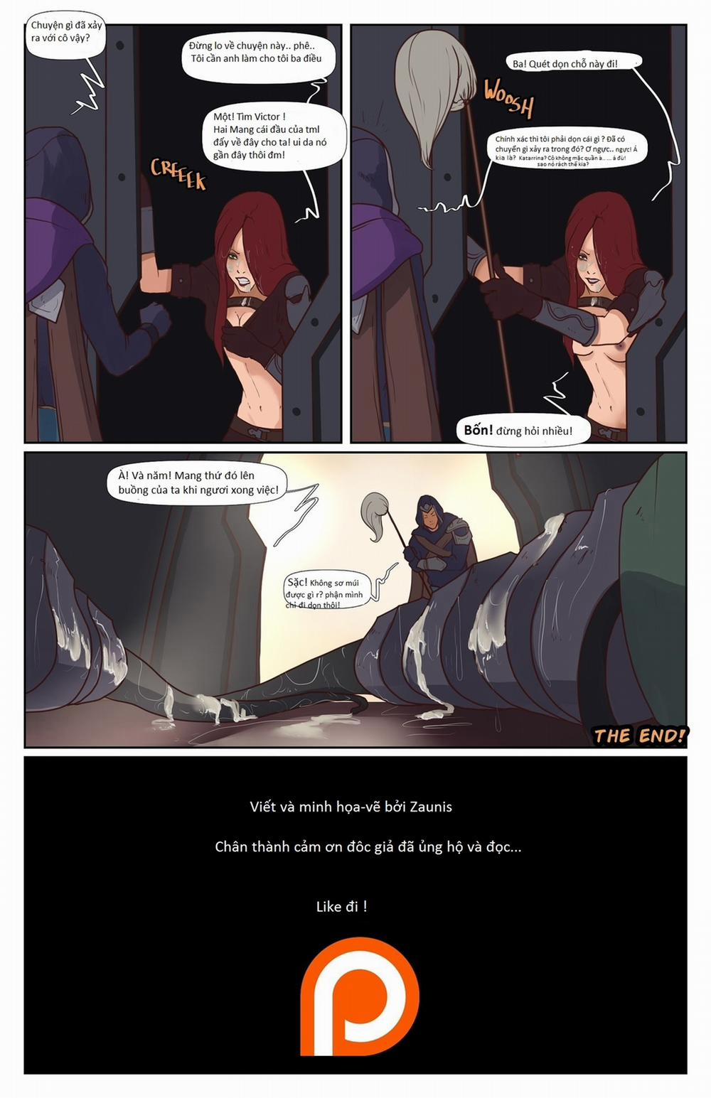 Kattarina x Velkoz Thiết lập và Tái lập (Liên Minh Huyền Thoại) Oneshot trang 12