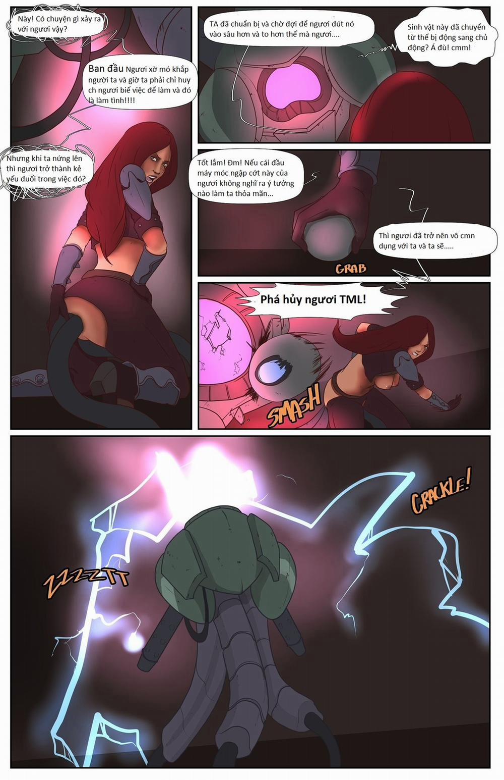 Kattarina x Velkoz Thiết lập và Tái lập (Liên Minh Huyền Thoại) Oneshot trang 9