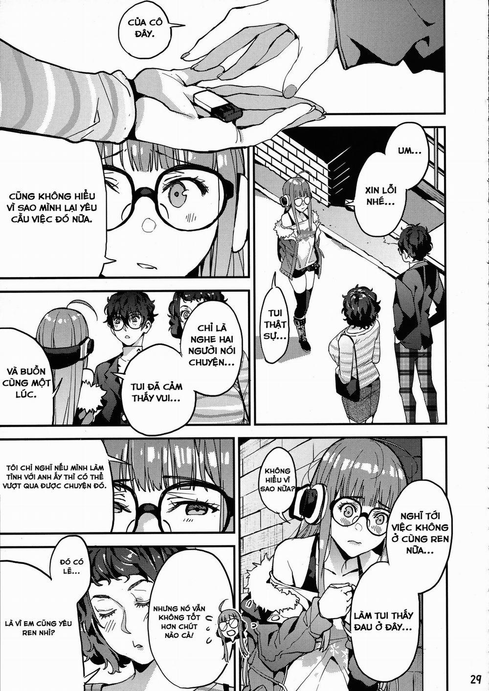 Kawakami Sensei to Futaba no Himitsu Kojin Jugyou (Persona 5) Oneshot trang 28