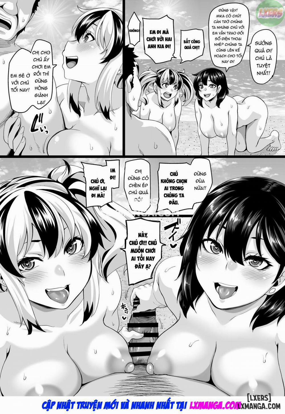 Kazoku Ryokou wa Yarimoku Beach de Sex Zanmai 2 END trang 103