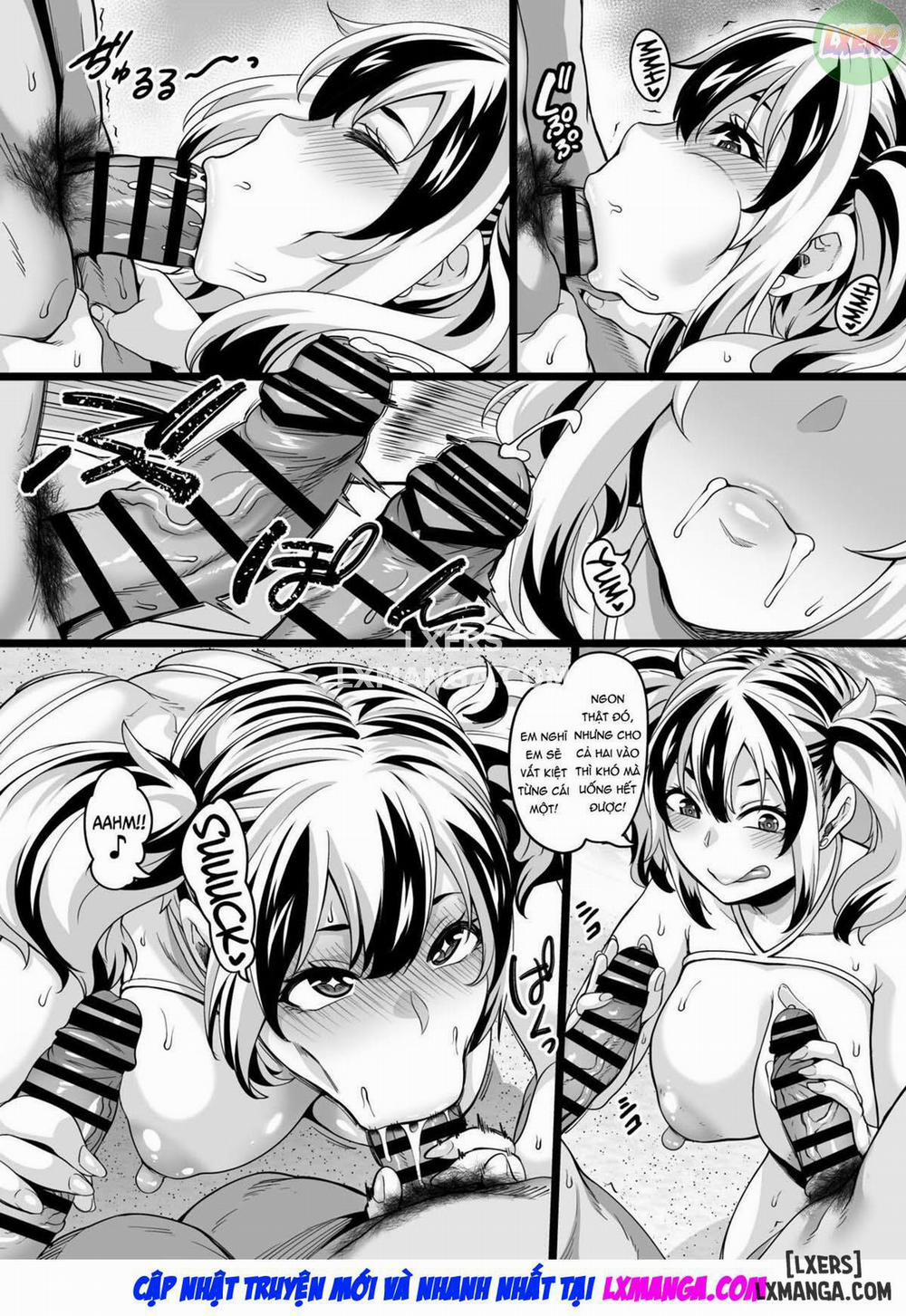 Kazoku Ryokou wa Yarimoku Beach de Sex Zanmai 2 END trang 18