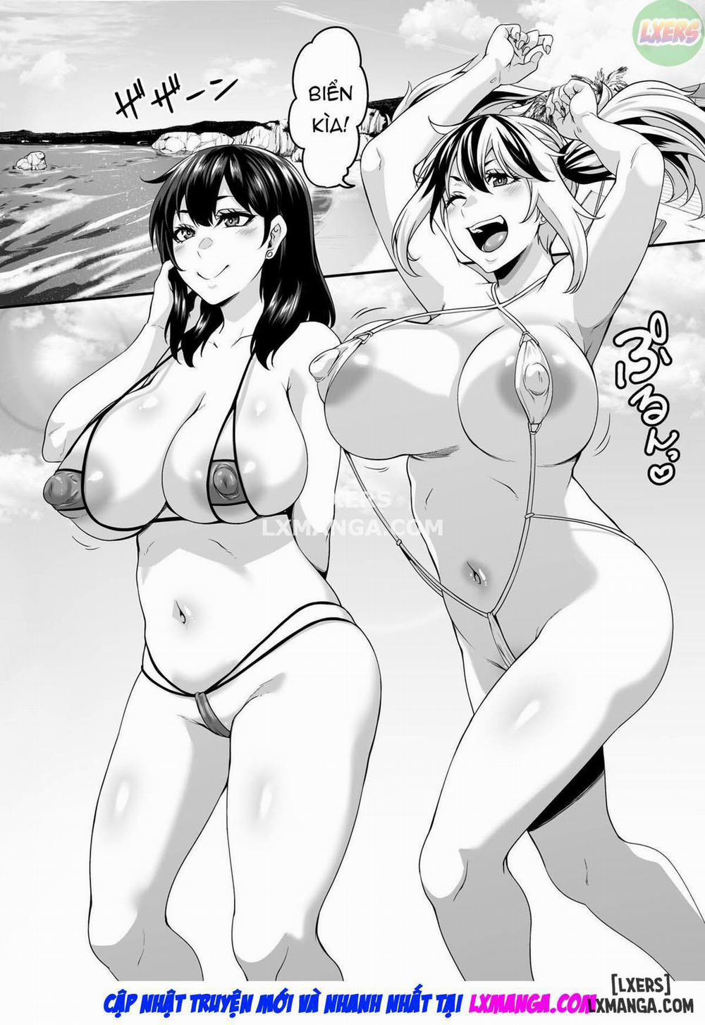 Kazoku Ryokou wa Yarimoku Beach de Sex Zanmai 2 END trang 4