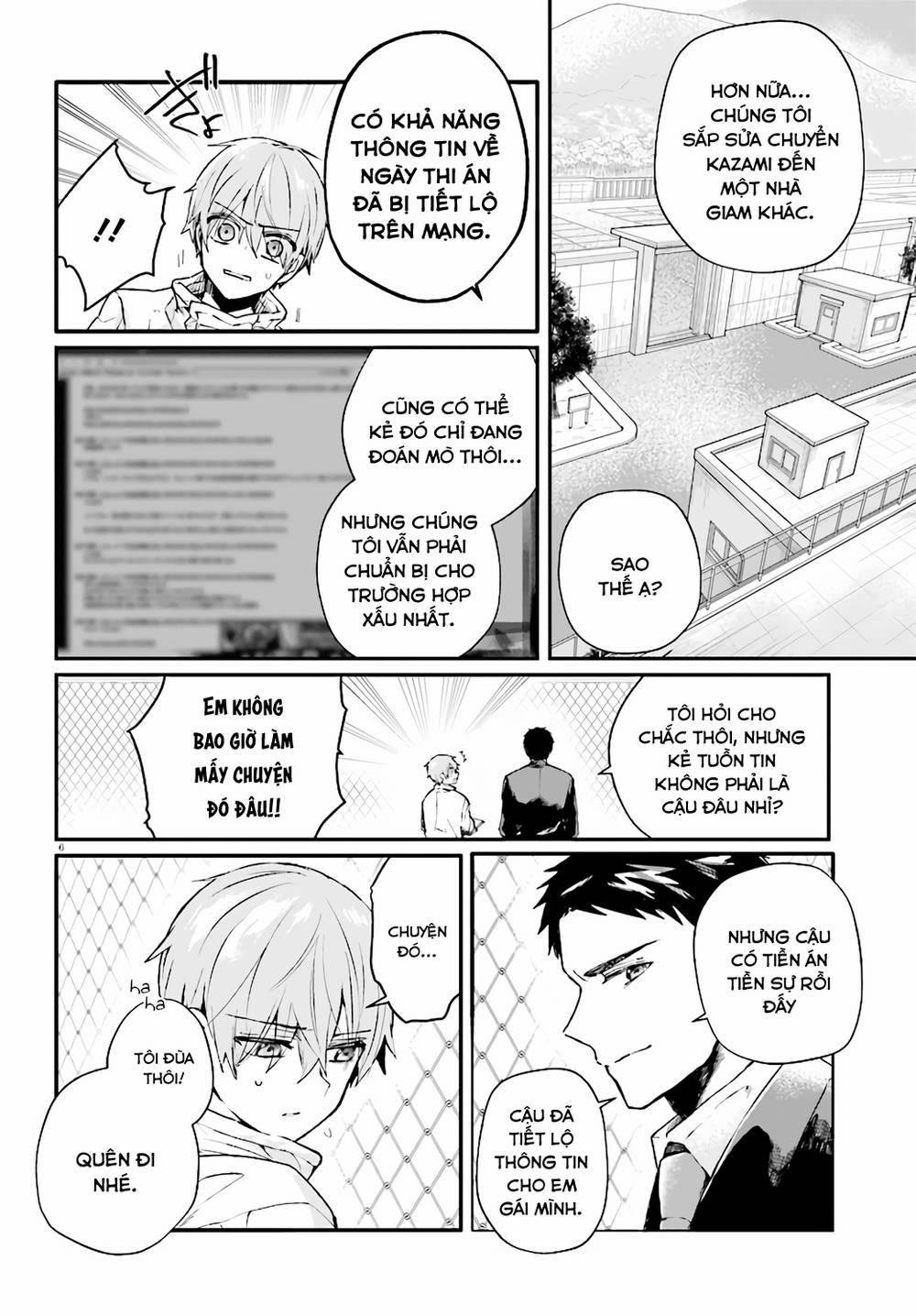 Kẻ Hoạ Sát: Tử Tù Kazami Tazuru 10 trang 6