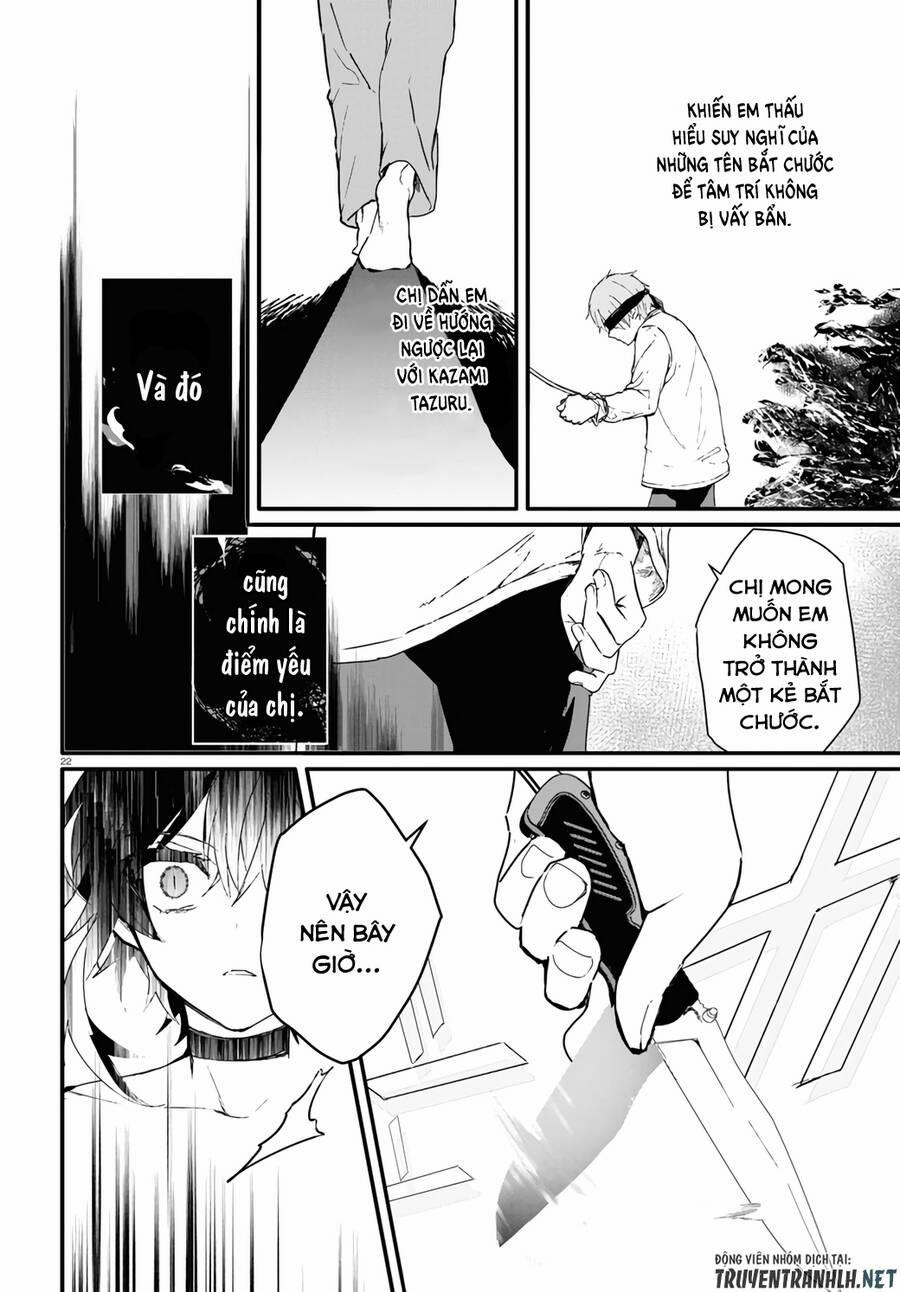 Kẻ Hoạ Sát: Tử Tù Kazami Tazuru 13 trang 22