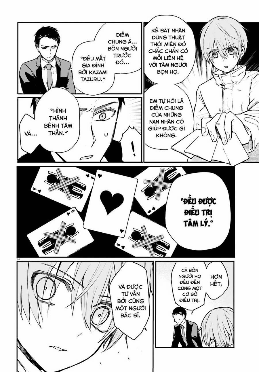 Kẻ Hoạ Sát: Tử Tù Kazami Tazuru 7 trang 14