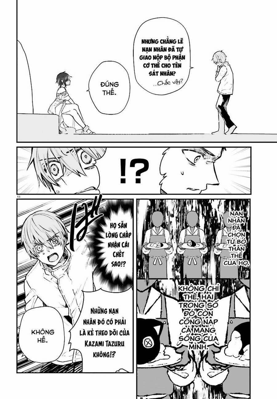 Kẻ Hoạ Sát: Tử Tù Kazami Tazuru 8 trang 18